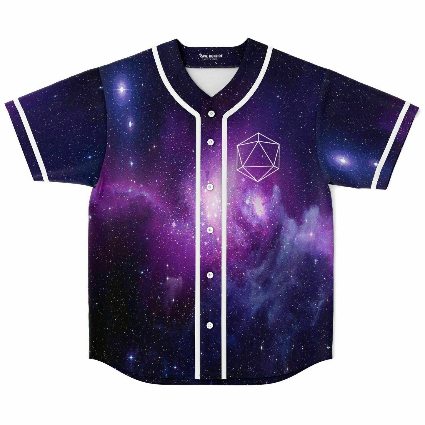 ODESZA Deep Purple Cosmic Galaxy Rave Baseball Jersey