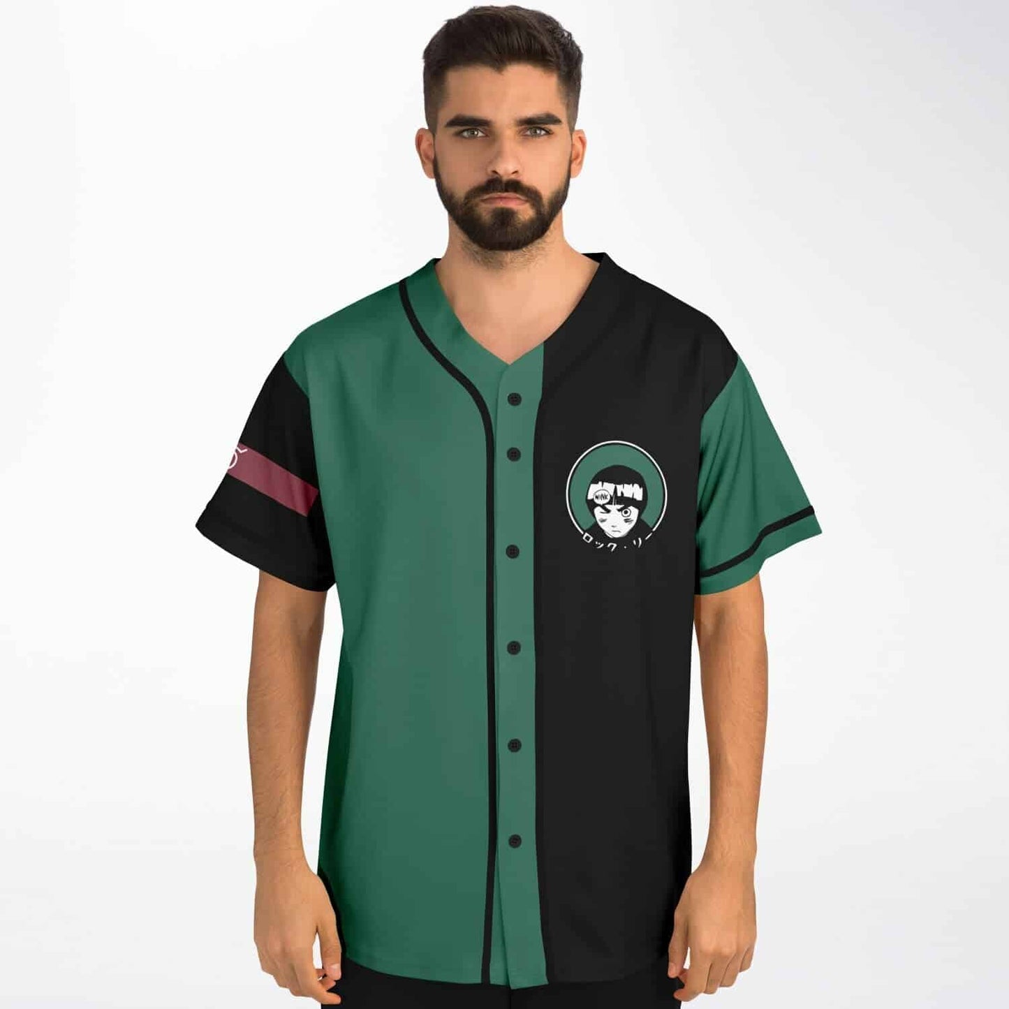 Forest Green Rock Lee Rave Baseball Jersey