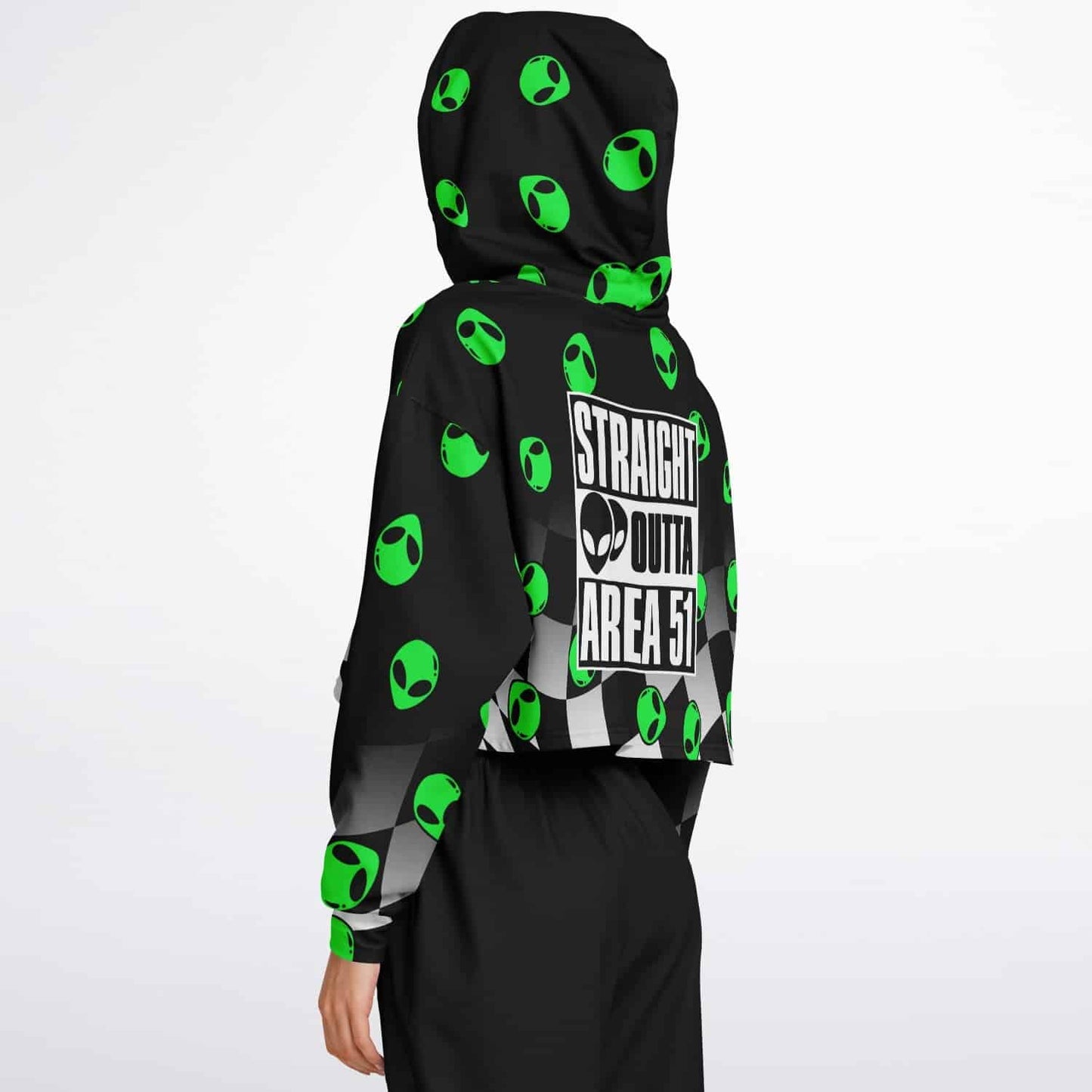 Alienator Cropped Hoodie