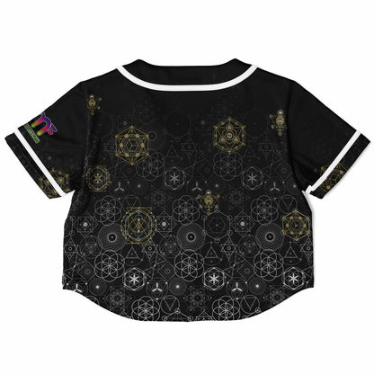Nicole EMF Cropped Baseball Jersey