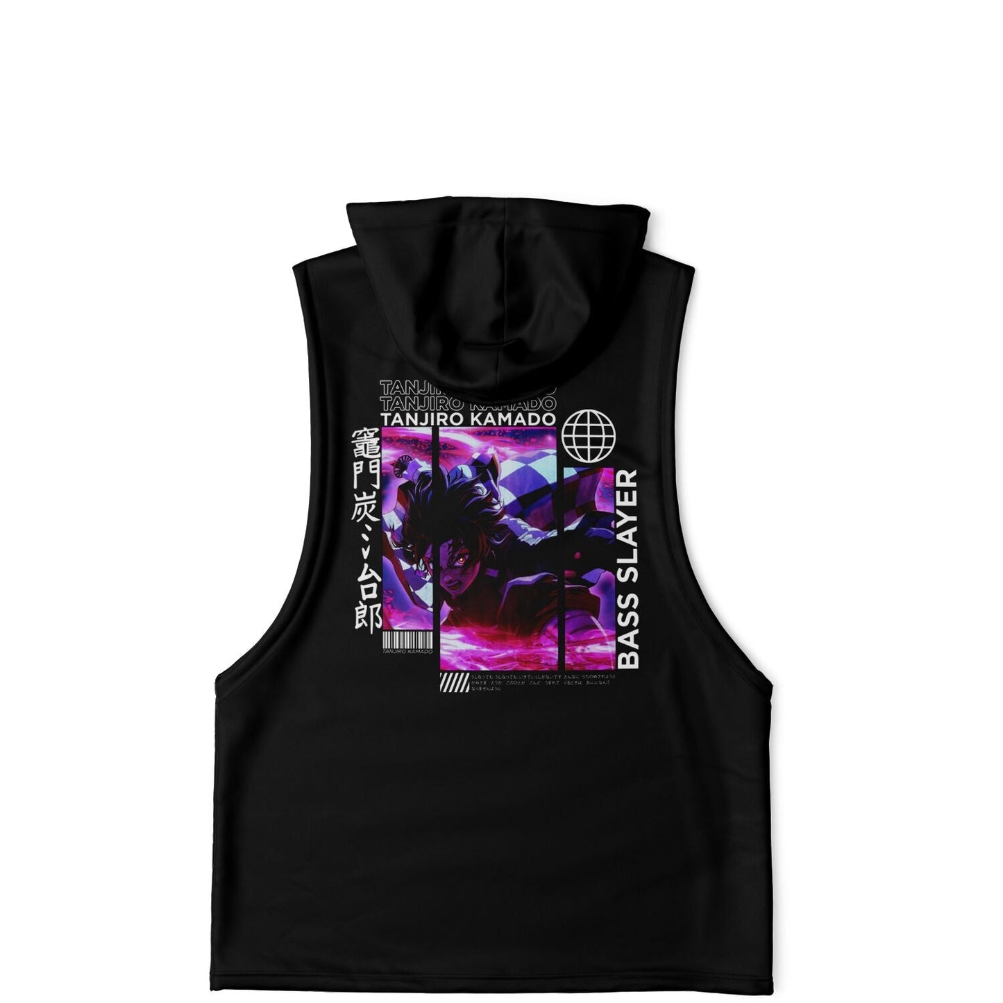 Bass slayer Sleeveless hoodie
