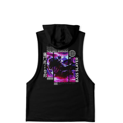 Bass slayer Sleeveless hoodie