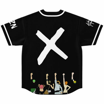 The Weeknd Black Rave Baseball Jersey