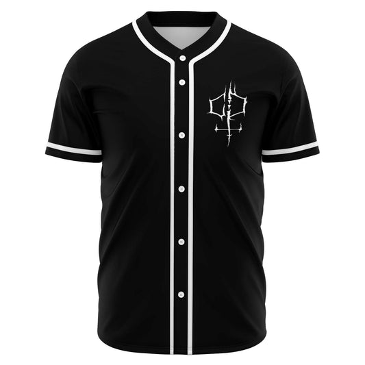 Code Pandorum Black Grimy Horror Rave Baseball Jersey