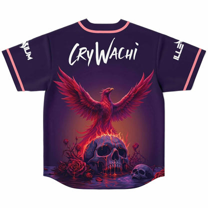 Kai Wachi Deep Purple Rave Baseball Jersey