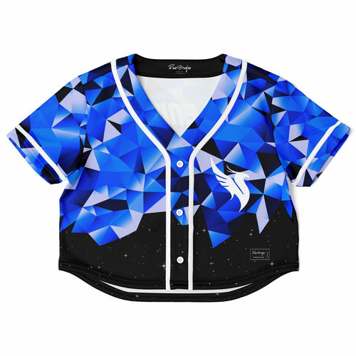 Jessica custom Cropped Baseball Jersey