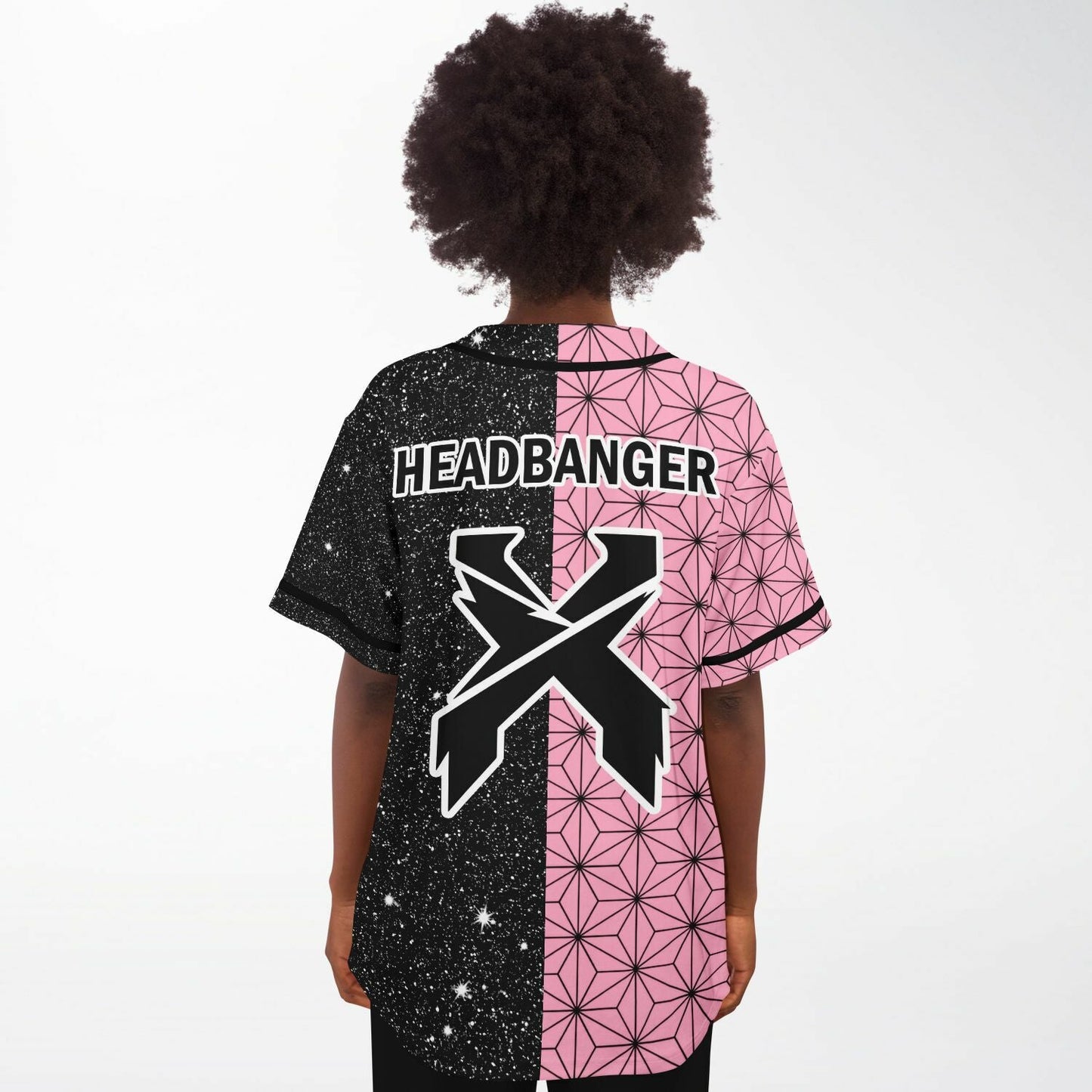 Excision Split ‘X’ Logo Rave Baseball Jersey