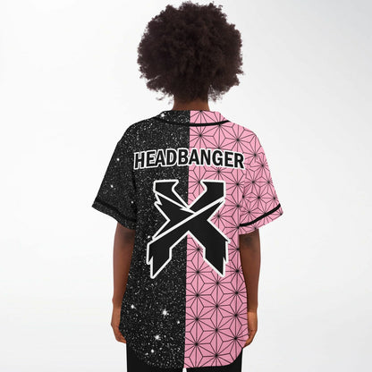Excision Split ‘X’ Logo Rave Baseball Jersey