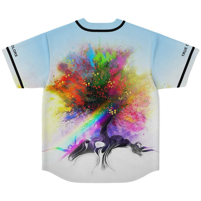 Zedd White Explosive Rainbow Rave Baseball Jersey