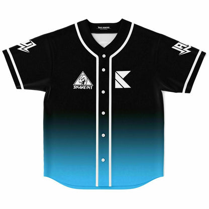 Subtronics Black Bright Snake Pit Rave Baseball Jersey