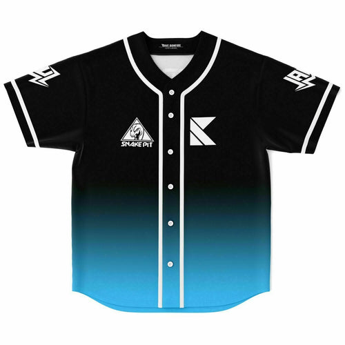 Subtronics Black Bright Snake Pit Rave Baseball Jersey