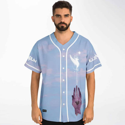 Porter Robinson Pastel Light Cloudy Sky Rave Baseball Jersey