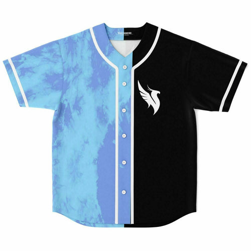 ILLENIUM Split Black Half Rave Baseball Jersey