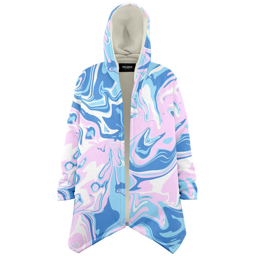 Pastel Baby Liquid Marble Rave Cloak