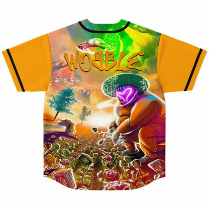 Orange Rave Baseball Jersey