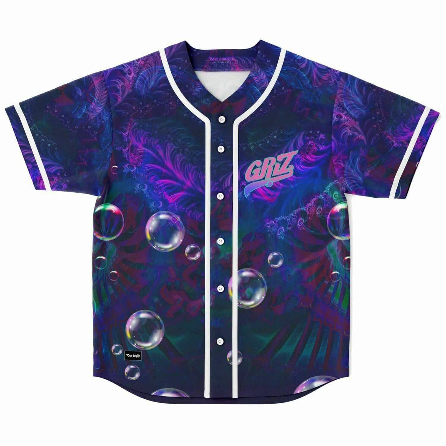 GRiZ Deep Purple Rave Baseball Jersey