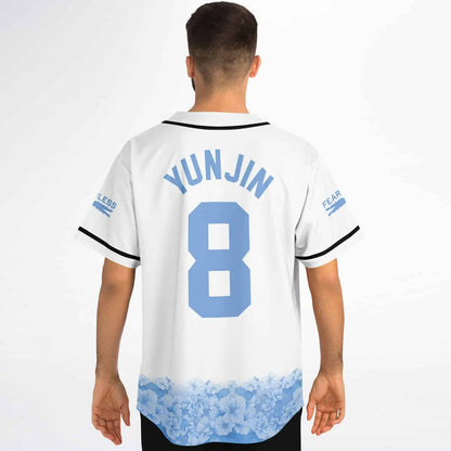 White ‘Fearless’ Lightning Rave Baseball Jersey