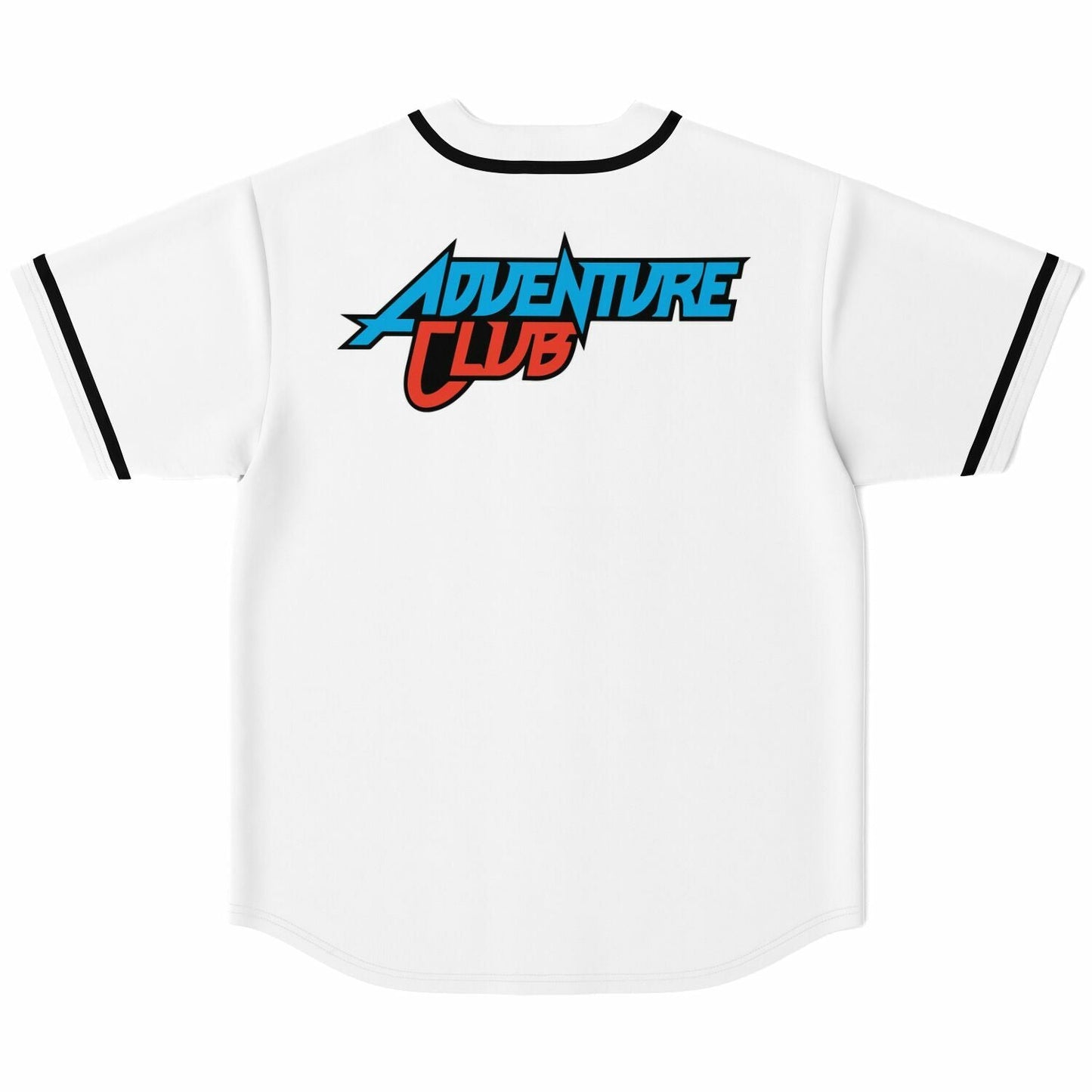 Adventure Club White Stylized ‘Ac’ Rave Baseball Jersey