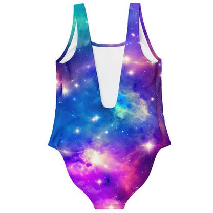 Purple Outer Space Rave Swimsuit
