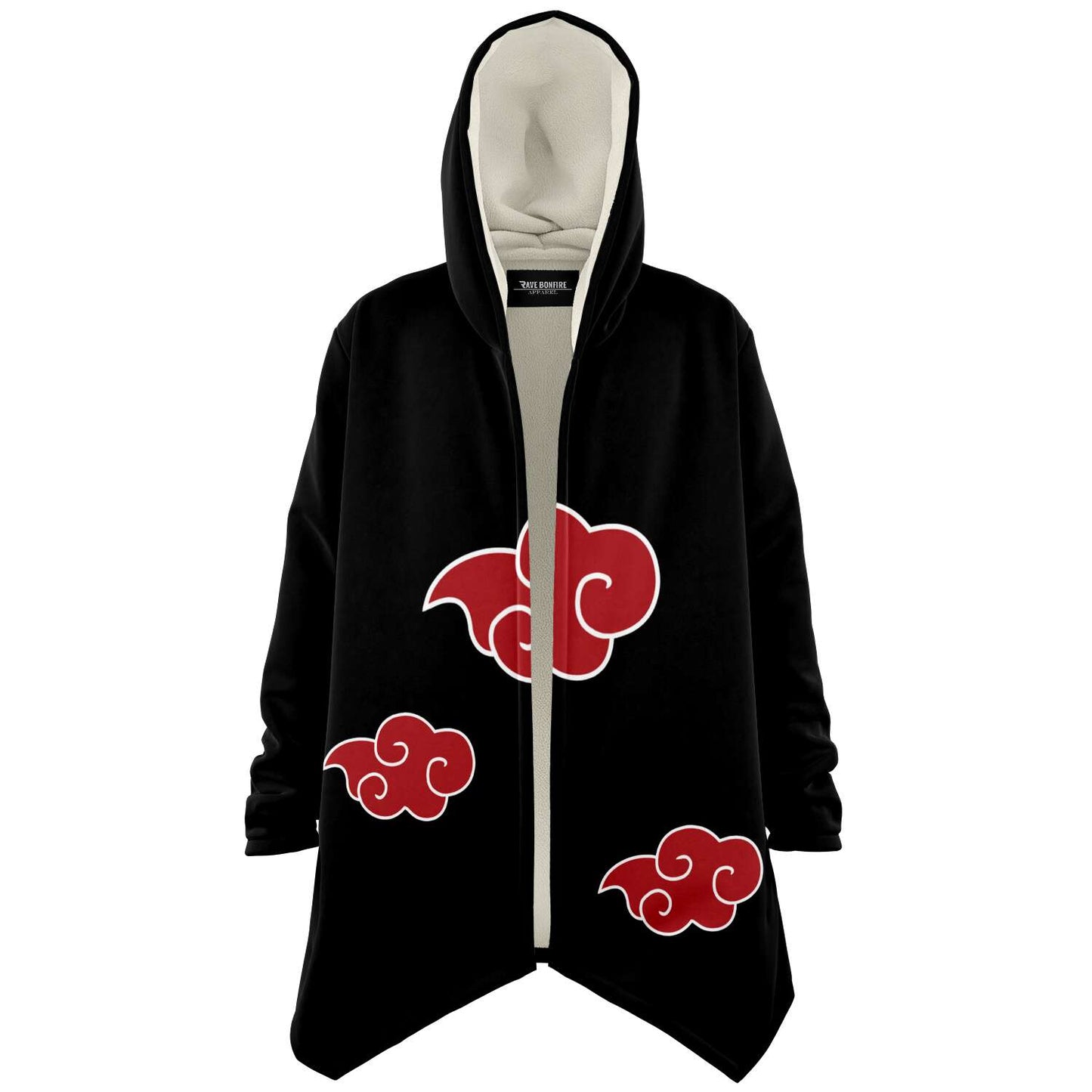 Black Akatsuki Red Rave Cloak