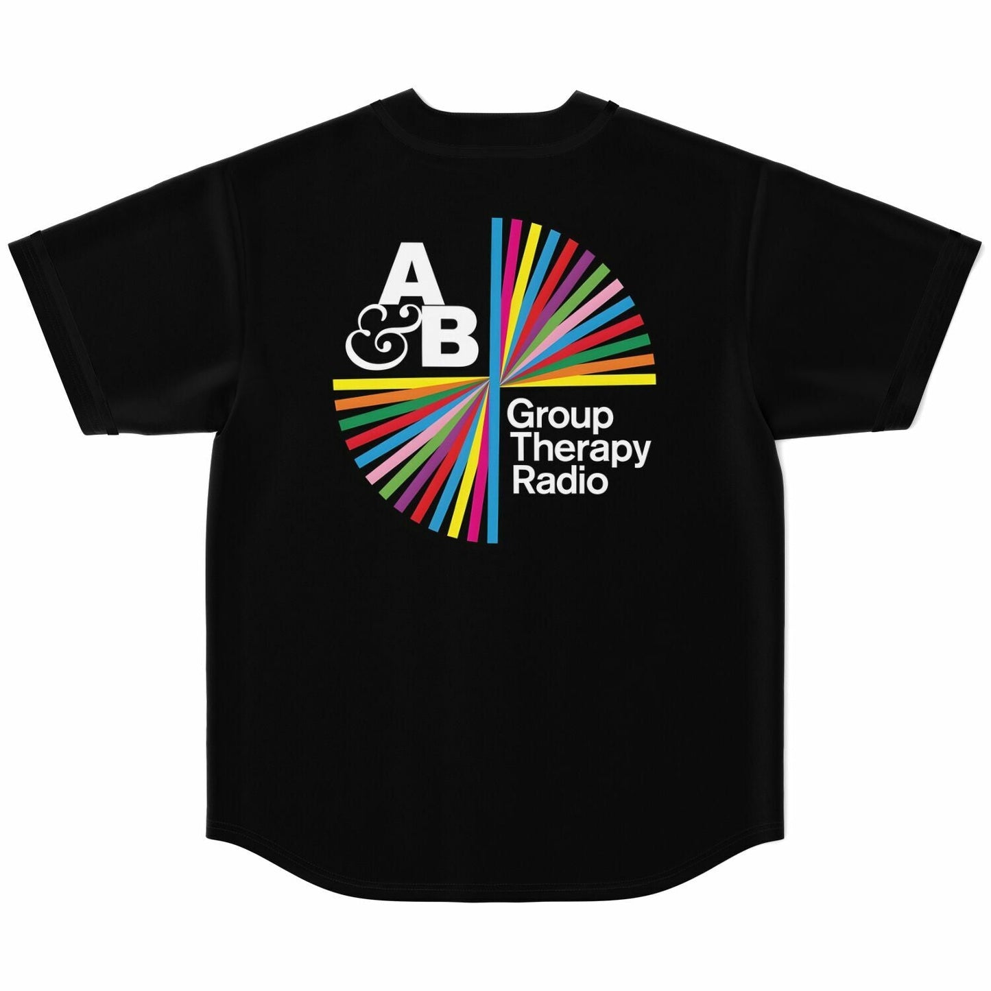 Above & Beyond Black Chest ‘A&B’ Rave Baseball Jersey