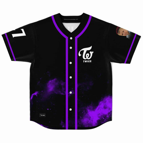 TWICE Black K Pop Rave Baseball Jersey
