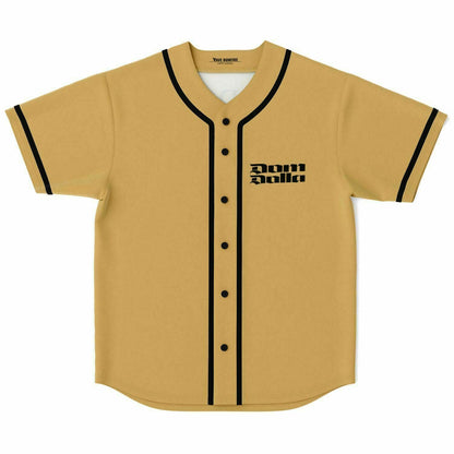 Dom Dolla Tan Wordmark Chest Rave Baseball Jersey