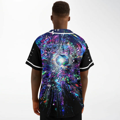 Subtronics Black Jersey Rave Baseball Jersey