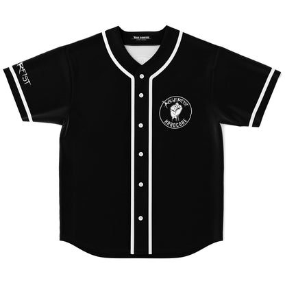 Angerfist Black Rave Baseball Jersey