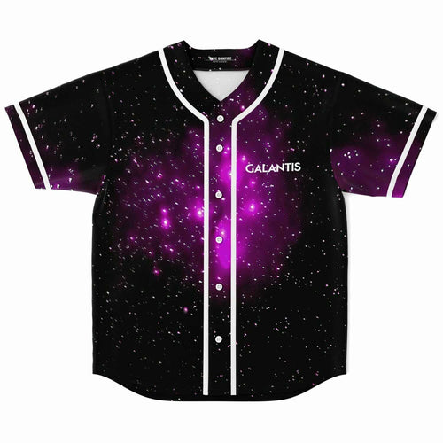 Galantis Black Outer Space Rave Baseball Jersey