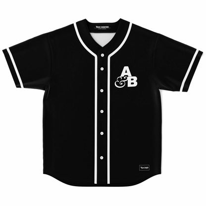 Above & Beyond Black Body Minimal ‘A&B’ Rave Baseball Jersey