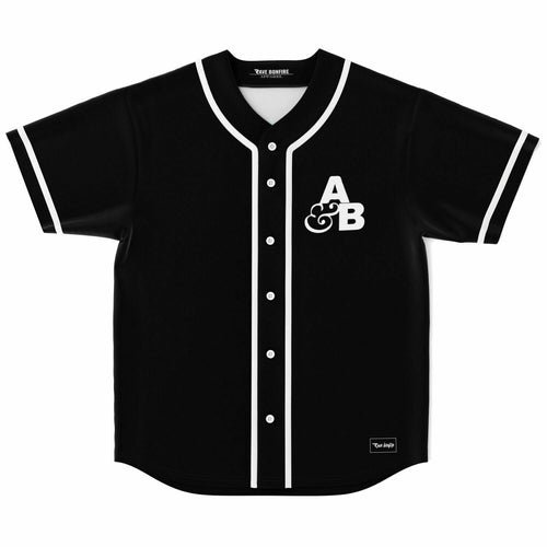 Above & Beyond Black Body Minimal ‘A&B’ Rave Baseball Jersey