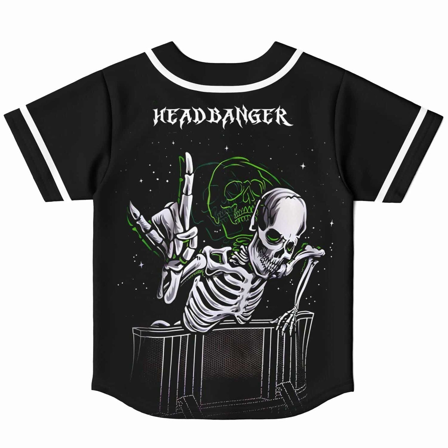 Little HeadBanger Kids Baseball Jersey