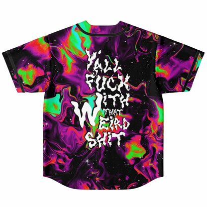 Subtronics Pretty Rave Girl Reversible Baseball Jersey