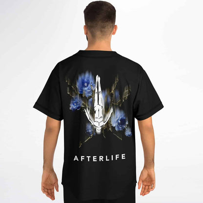 Afterlife Black Downward Diving Rave Baseball Jersey
