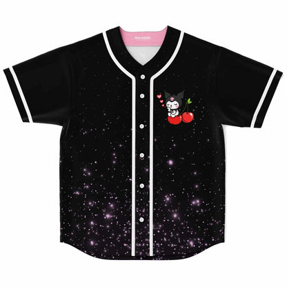 Black Kuromi Rave Baseball Jersey