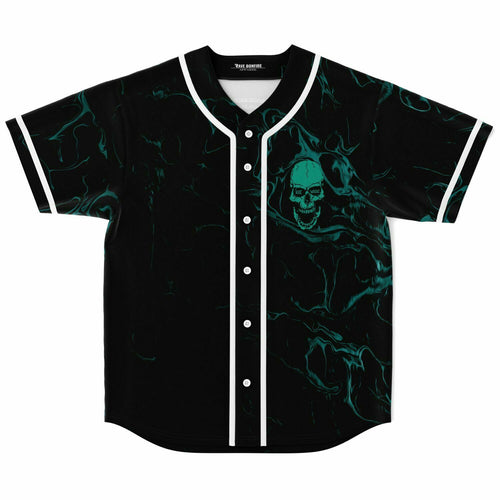 Kai Wachi Black Teal Glowing Rave Baseball Jersey