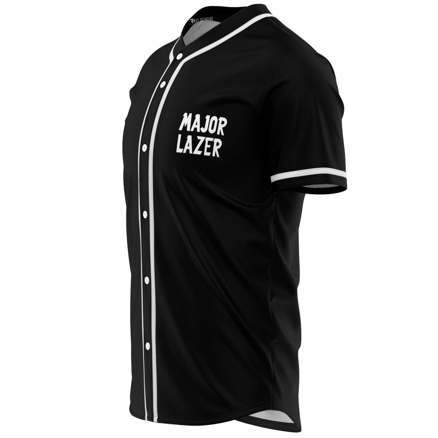 Major Lazer Black Cartoon Commando Rave Baseball Jersey