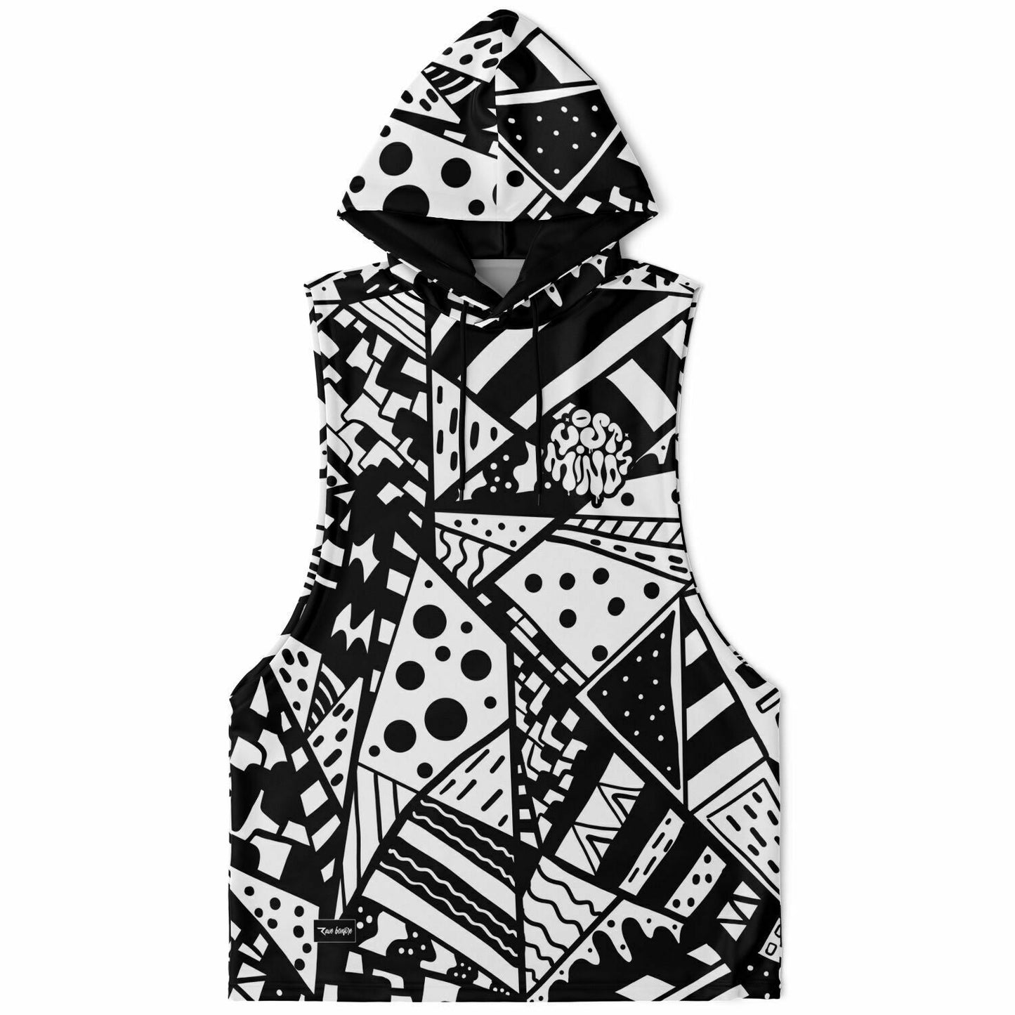 Lost minds Sleeveless hoodie