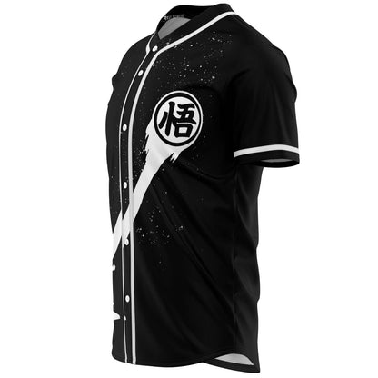 Black Silhouette Young Rave Baseball Jersey