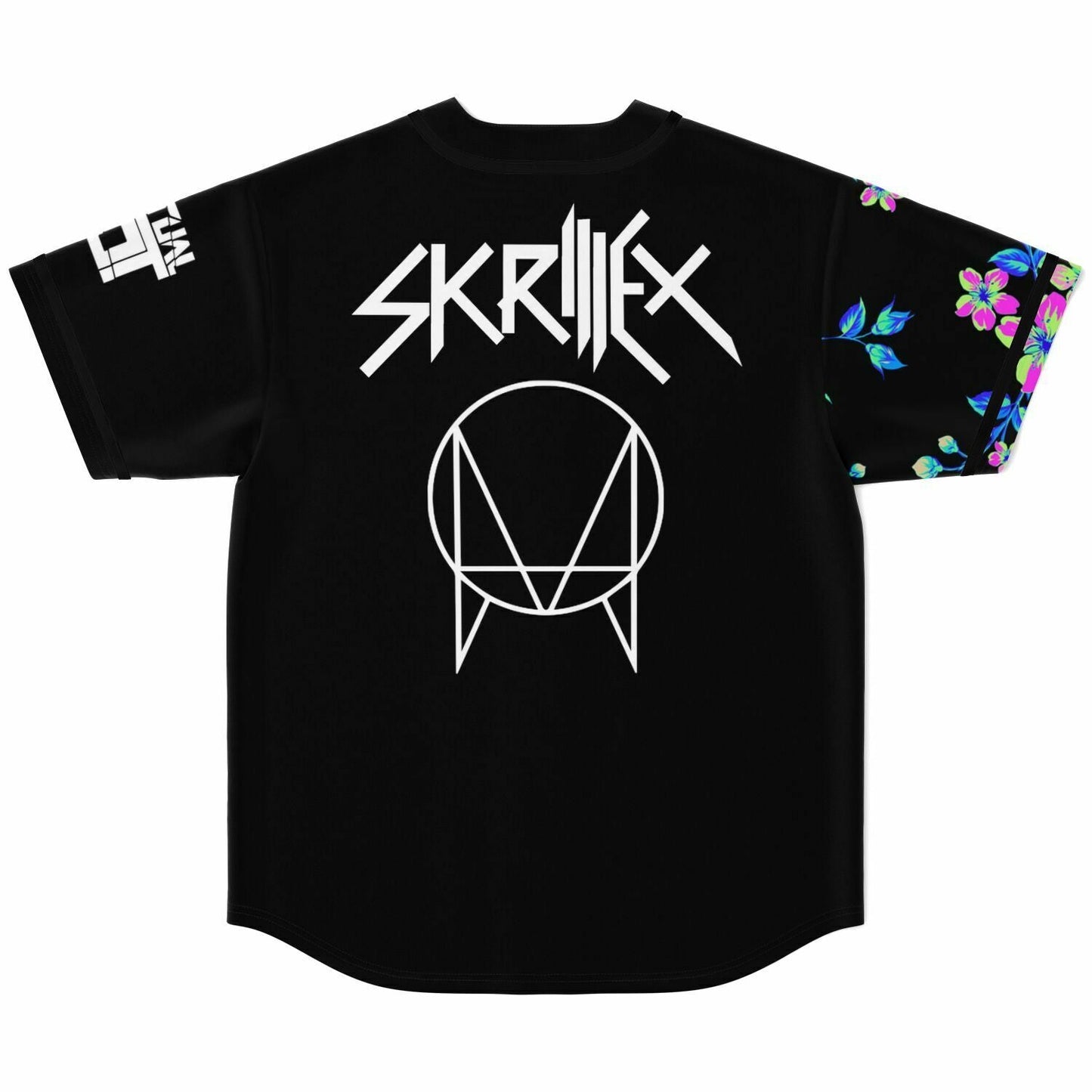 Zomboy Black Neon Cherry Rave Baseball Jersey