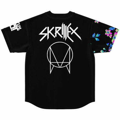 Zomboy Black Neon Cherry Rave Baseball Jersey