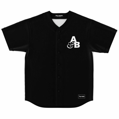 Above & Beyond Black Chest ‘A&B’ Rave Baseball Jersey