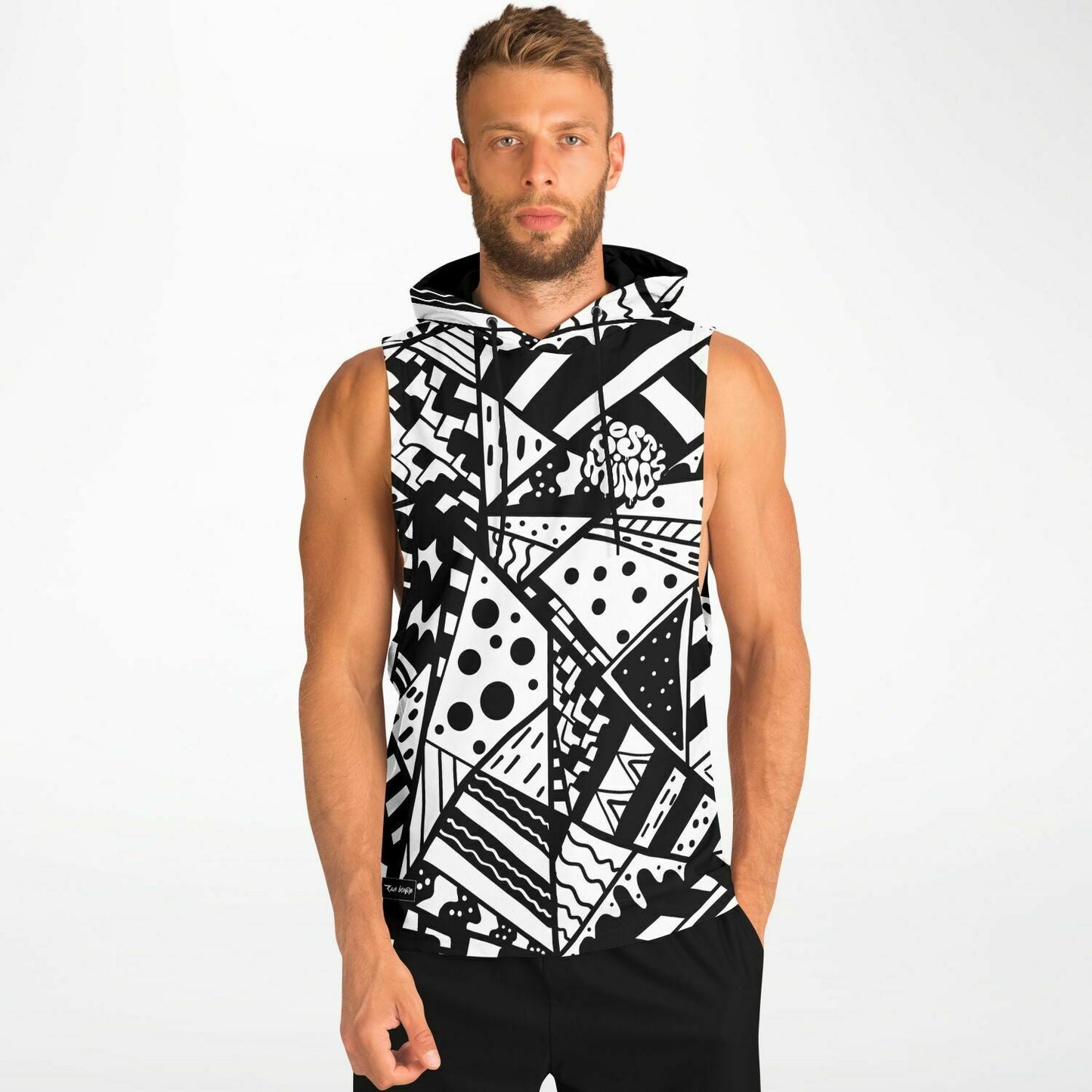 Lost minds Sleeveless hoodie