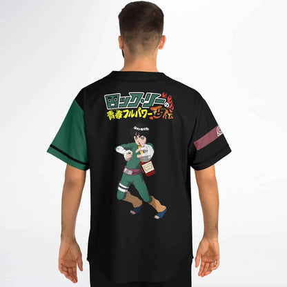 Forest Green Rock Lee Rave Baseball Jersey