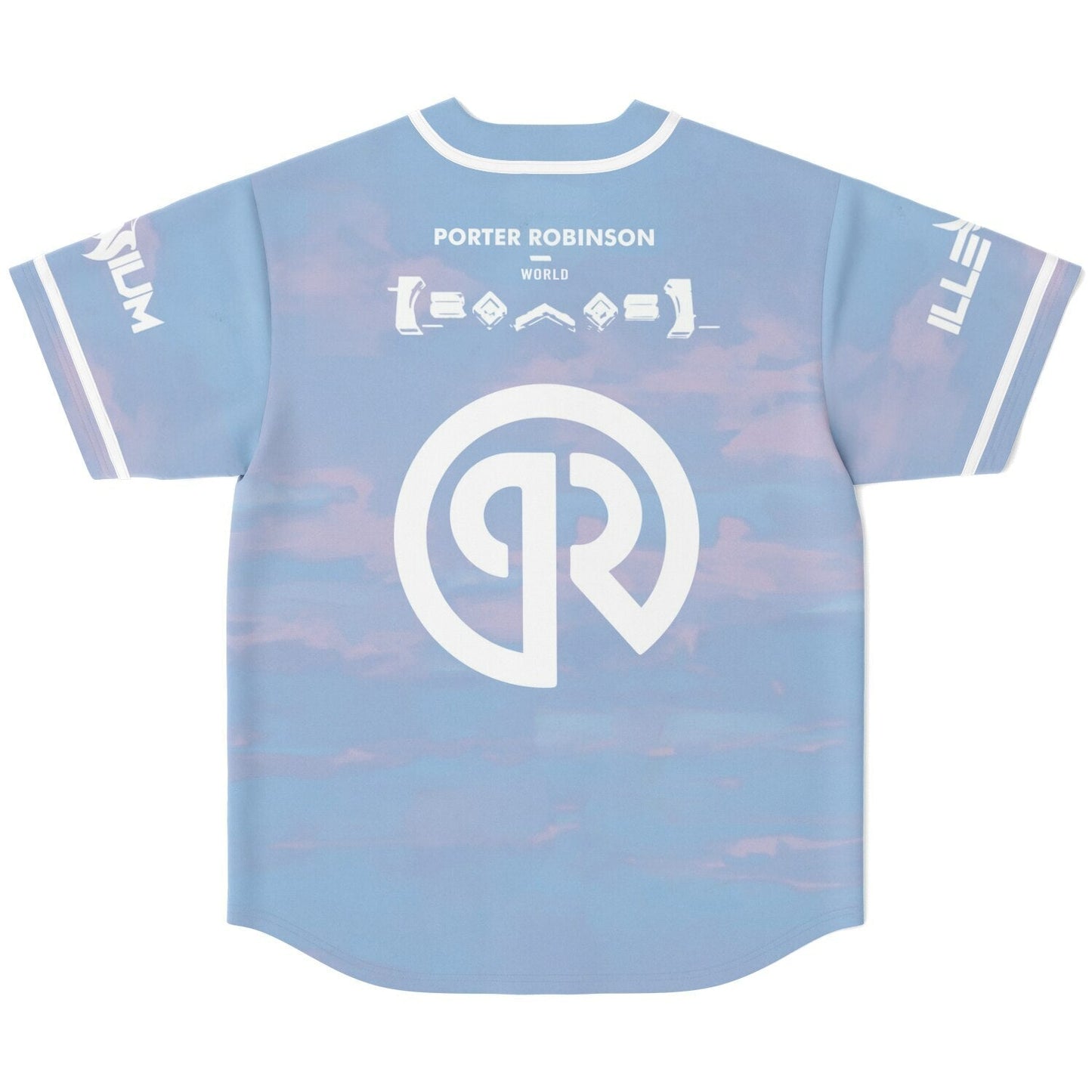 Porter Robinson Pastel Light Cloudy Sky Rave Baseball Jersey