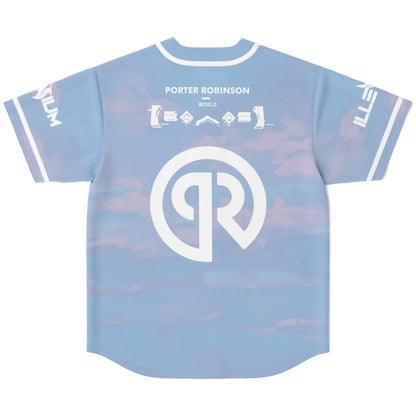 Porter Robinson Pastel Light Cloudy Sky Rave Baseball Jersey