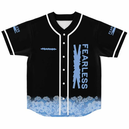 Black ‘Fearless’ Lightning Rave Baseball Jersey