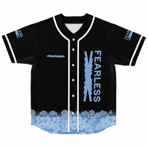 Black ‘Fearless’ Lightning Rave Baseball Jersey