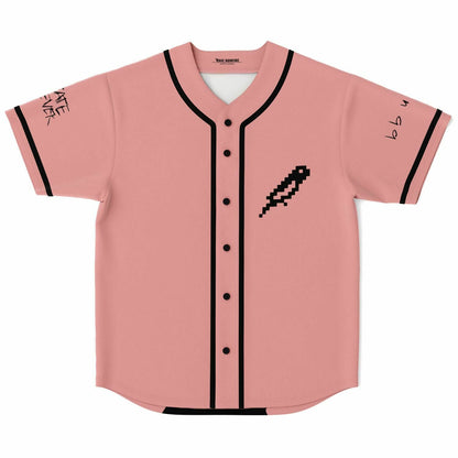 San Holo Dusty Pink Pixel Rave Baseball Jersey